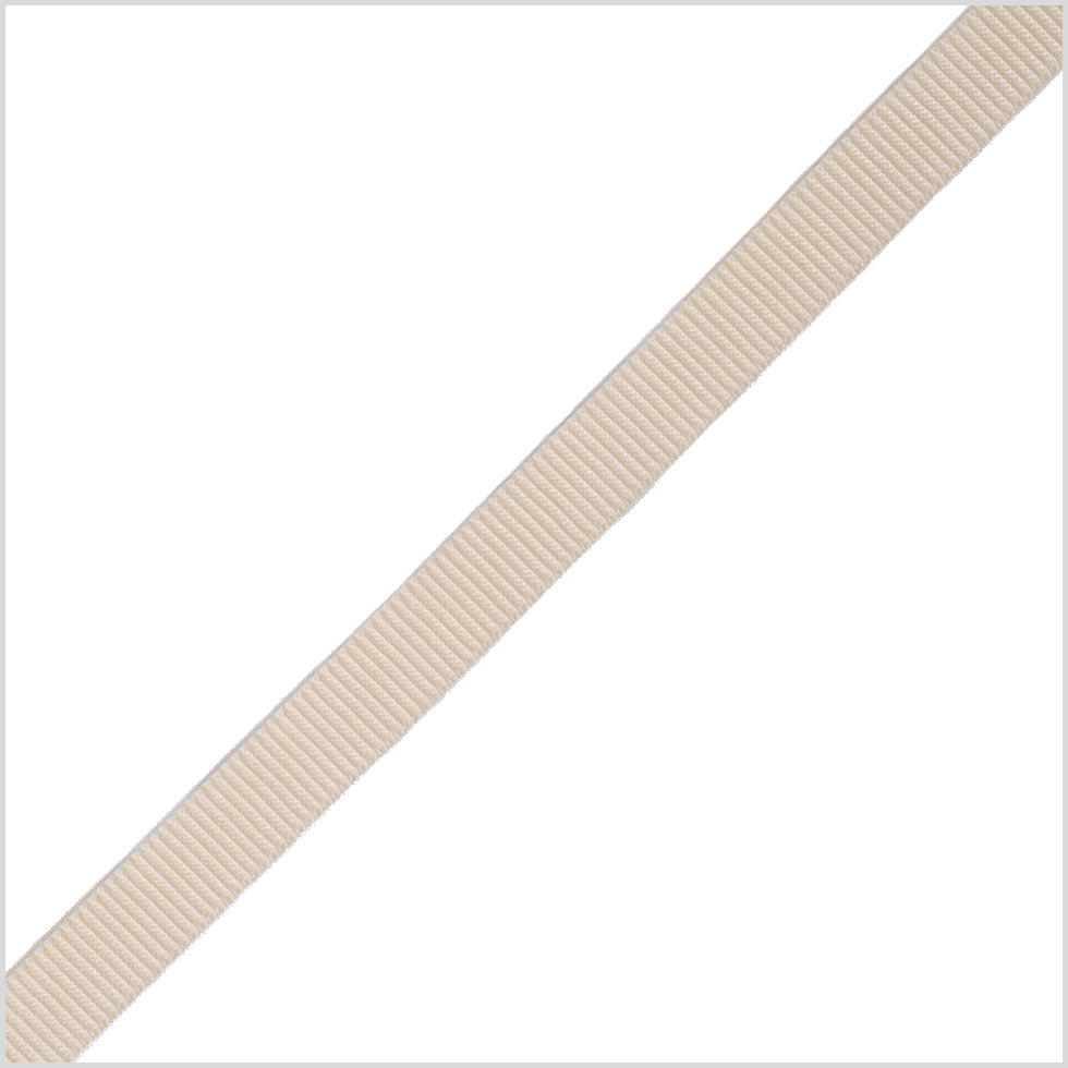 Ivory Stretch Grosgrain - 0.375