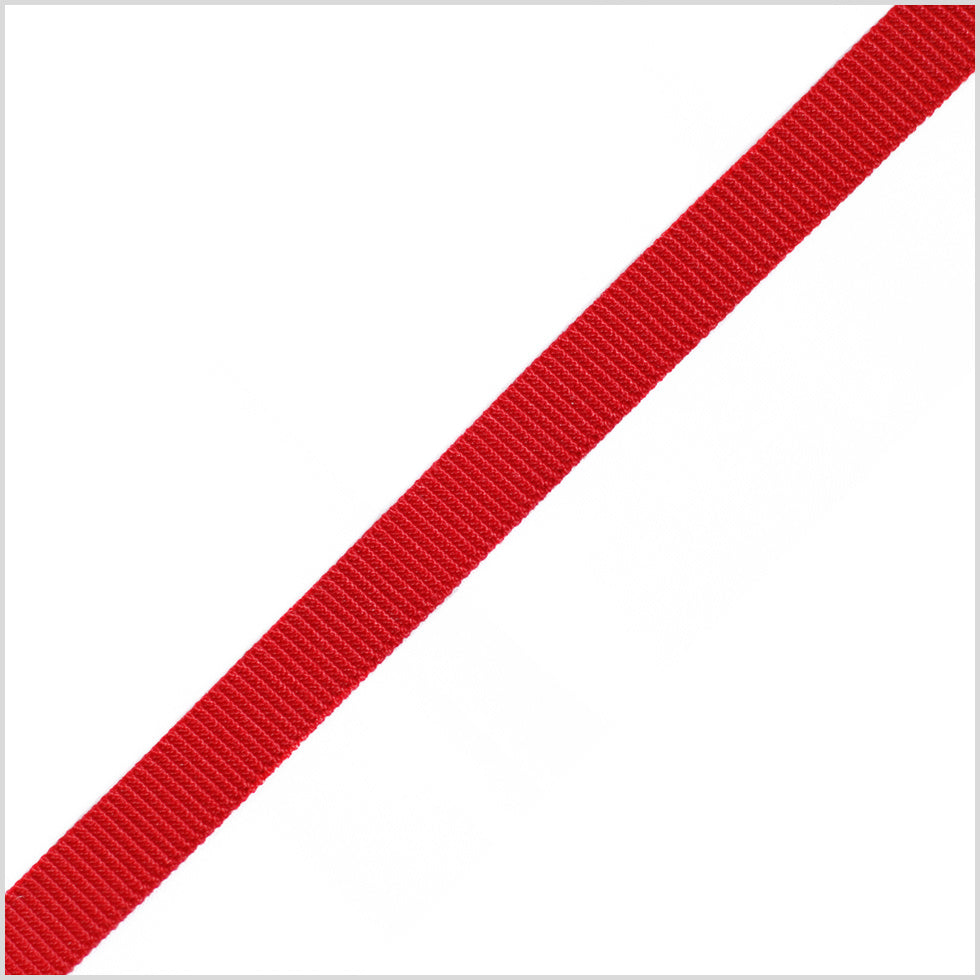 Red Stretch Grosgrain - 0.375