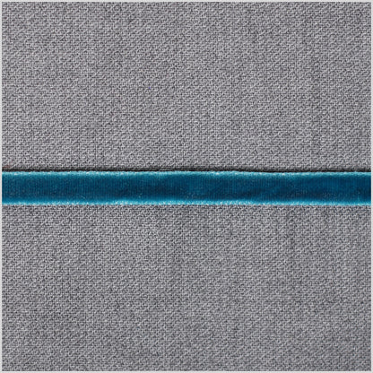 Turquoise Double Face Velvet Ribbon - 1/8"