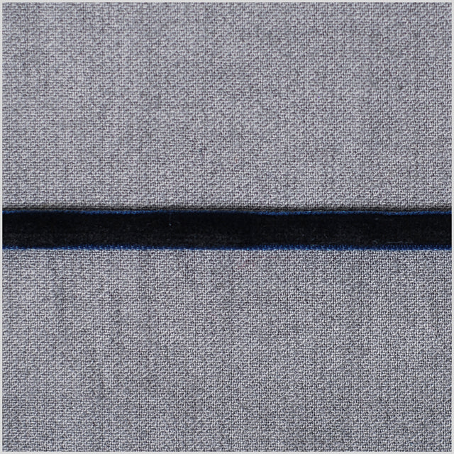 Navy Double Face Velvet Ribbon - 1/8