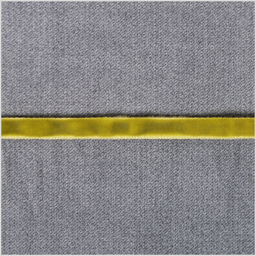 Lime Green Double Face Velvet Ribbon - 1/8"