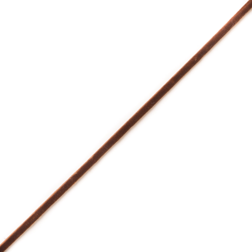 Gold Double Face Velvet Ribbon - 1/8"