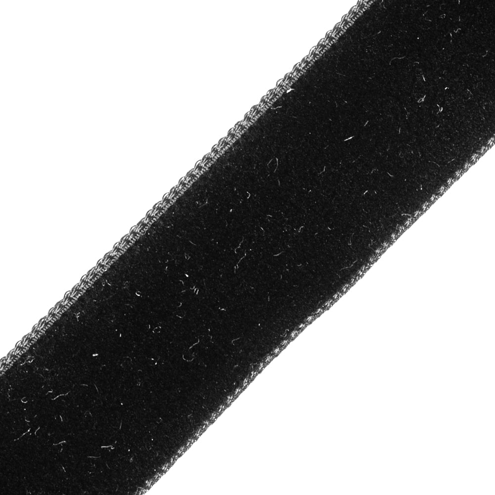 Black Double Face Velvet Ribbon - 0.875 - Detail