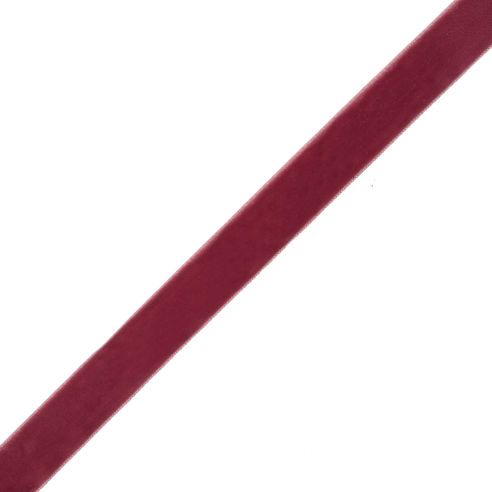 Dusty Rose Double Face Velvet Ribbon - 1.5