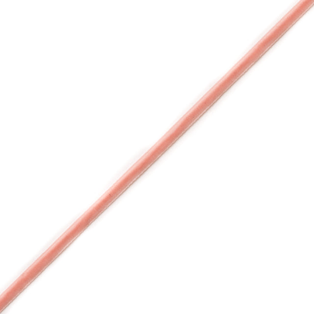 Coral Single Face Velvet Ribbon - 0.125