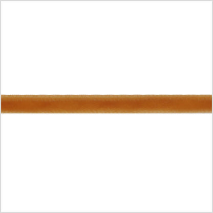 Gold Single Face Velvet Ribbon - 0.125