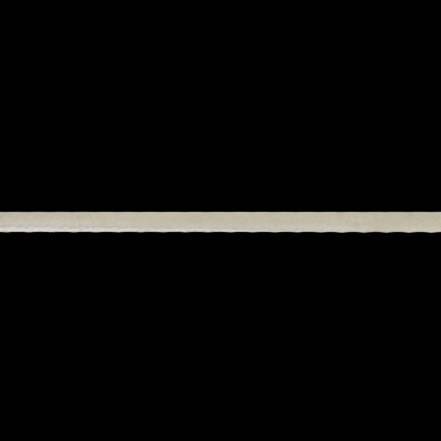 Italian Ivory Single Face Velvet Ribbon - 5mm