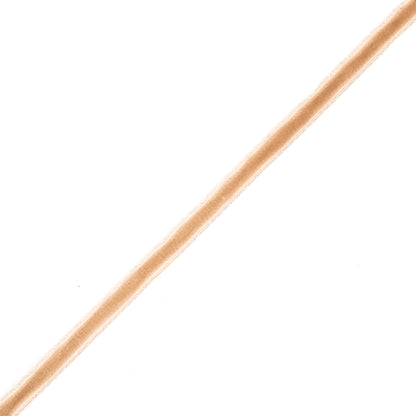 Italian Beige Single Face Velvet Ribbon - 5mm