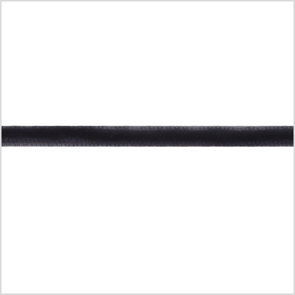 Dark Gray Single Face Velvet Ribbon - 0.125