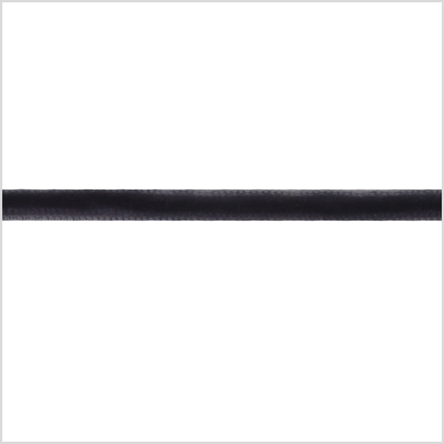 Dark Gray Single Face Velvet Ribbon - 0.125