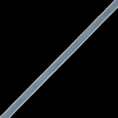 Baby Blue Single Face Velvet Ribbon - 0.125