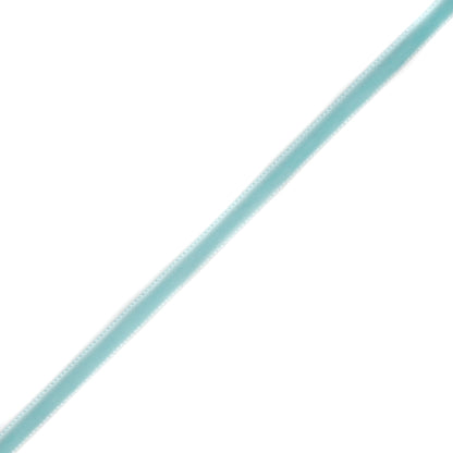 Teal Single Face Velvet Ribbon - 0.125