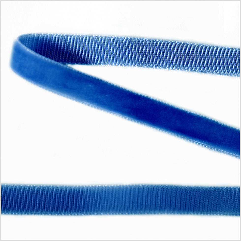 Royal Single Face Velvet Ribbon - 0.375