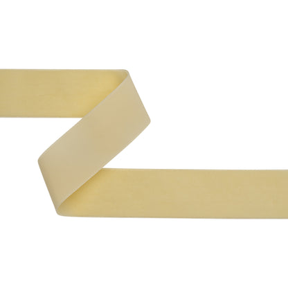 Ivory Single Face Velvet Ribbon - 1.5"