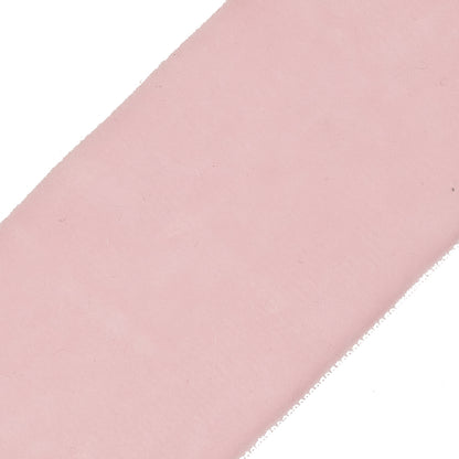Baby Pink Single Face Velvet Ribbon - 2" Detail