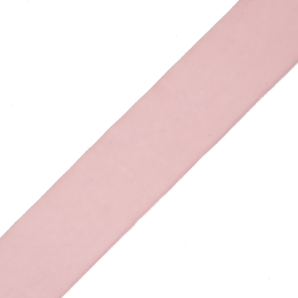 Baby Pink Single Face Velvet Ribbon - 2"