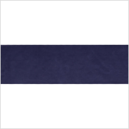 Purple Gray Single Face Velvet Ribbon - 2"
