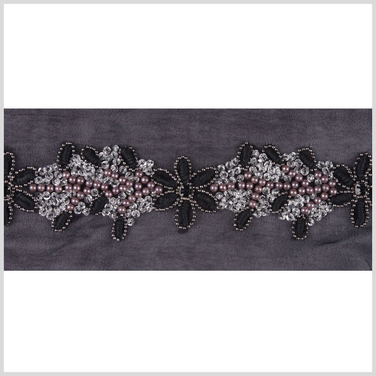 template--25130090922057__main-1.75" Black/Silver Silk Sequin Beaded Trim