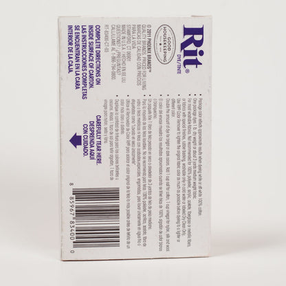 Rit All-Purpose Box Fabric Dye - Black - 1 1/8oz Detail