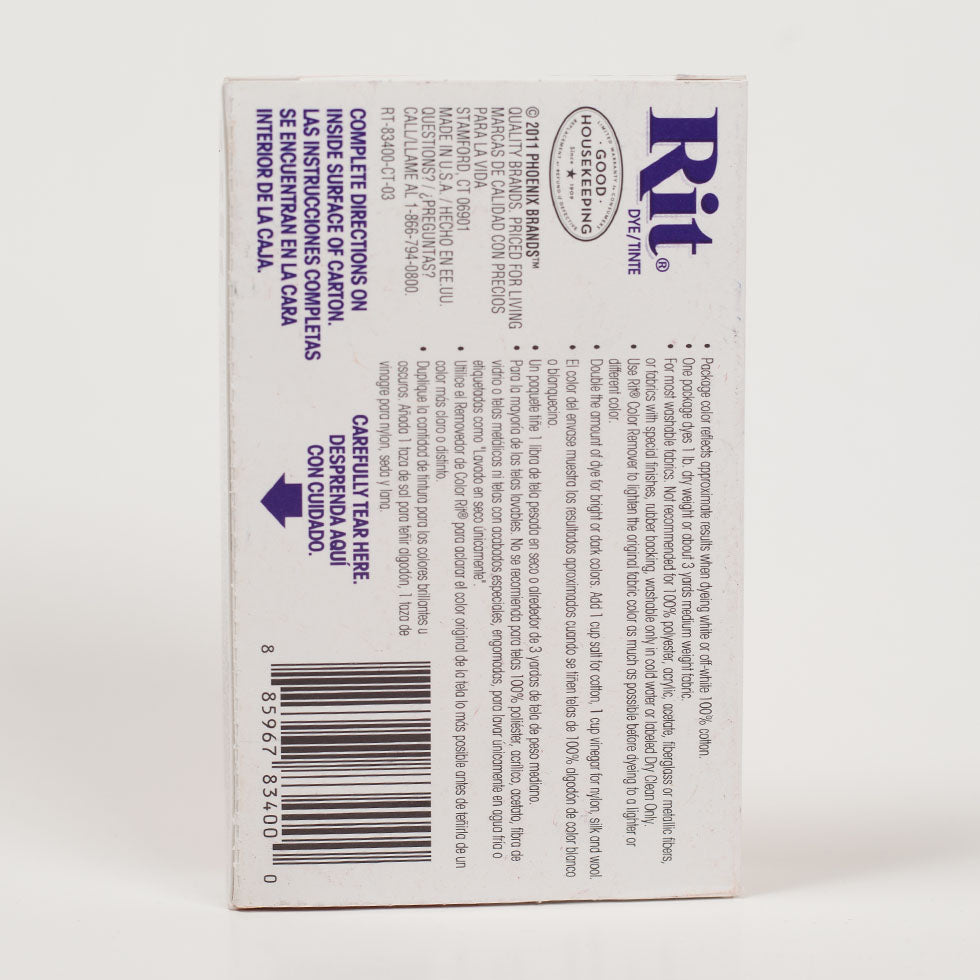 Rit All-Purpose Box Fabric Dye - Golden Yellow - 1 1/8oz Detail