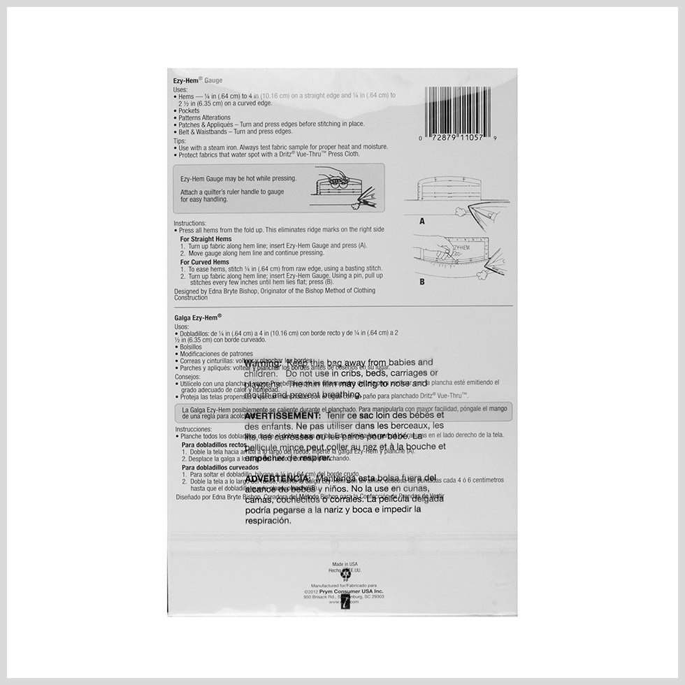 Dritz Ezy-Hem Gauge Detail