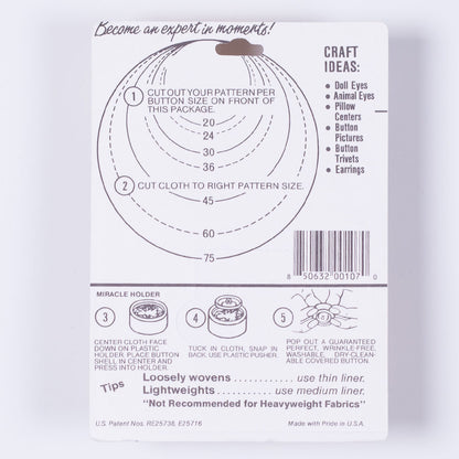 Maxant Button Cover Kit-75 - Detail