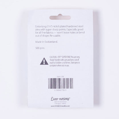 Gingham Square Iris Pins - Detail