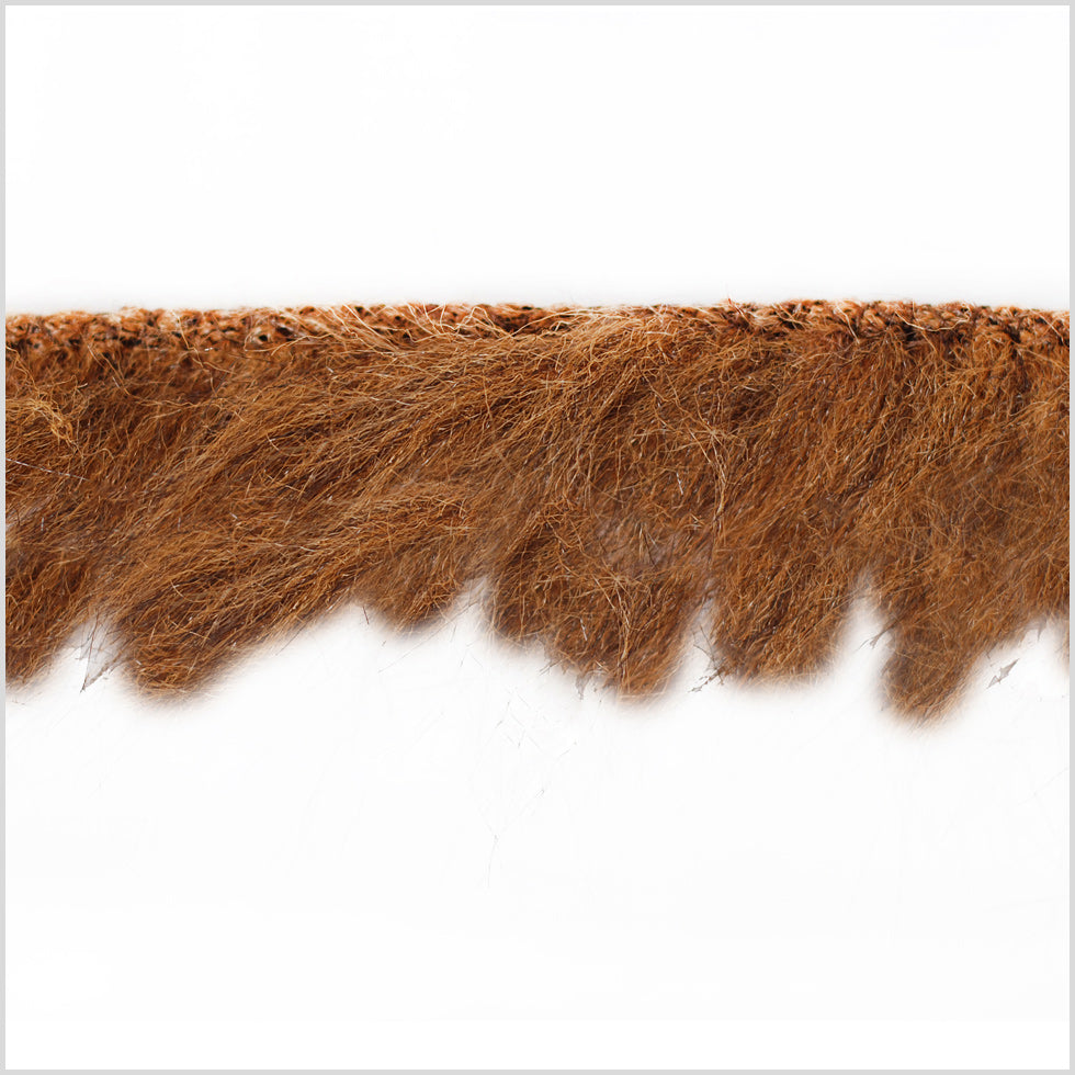 Brown Fur Trim
