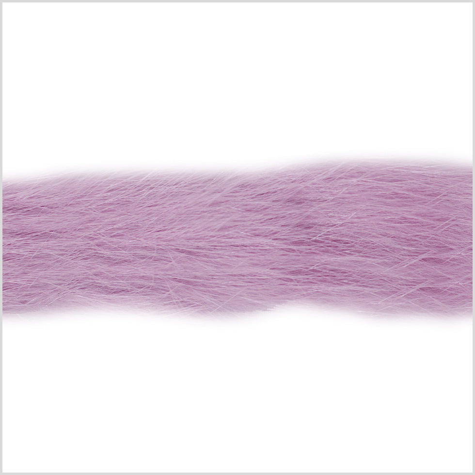 Lilac Fur Trim