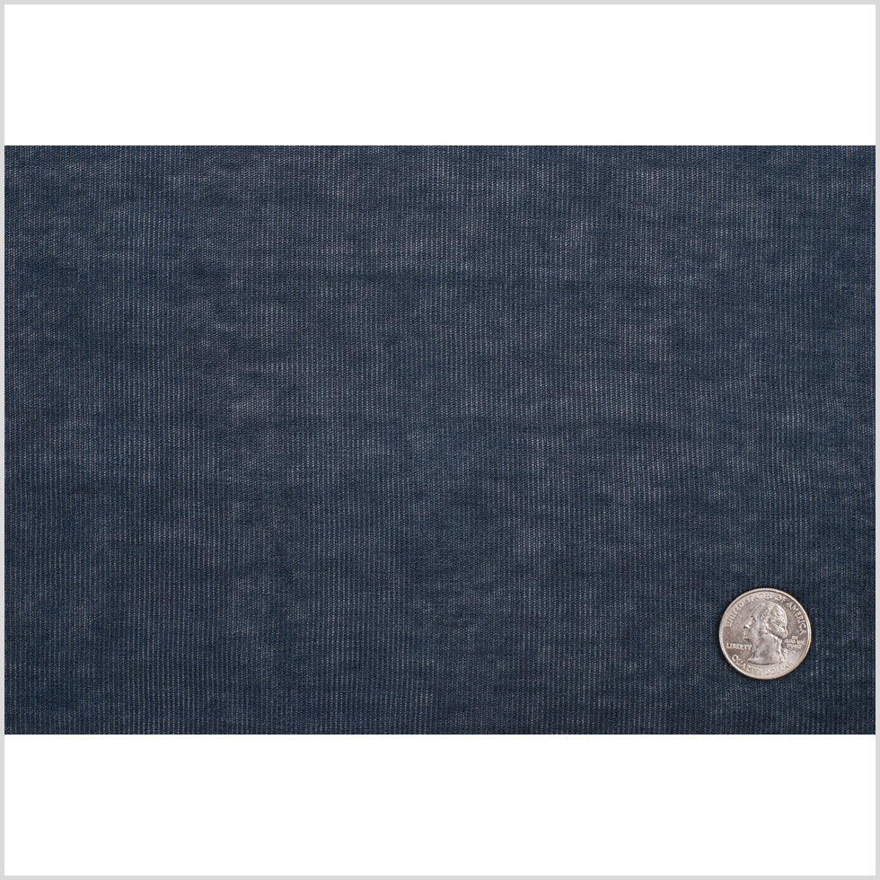 Marine Solid Rayon-Cotton Jersey Full