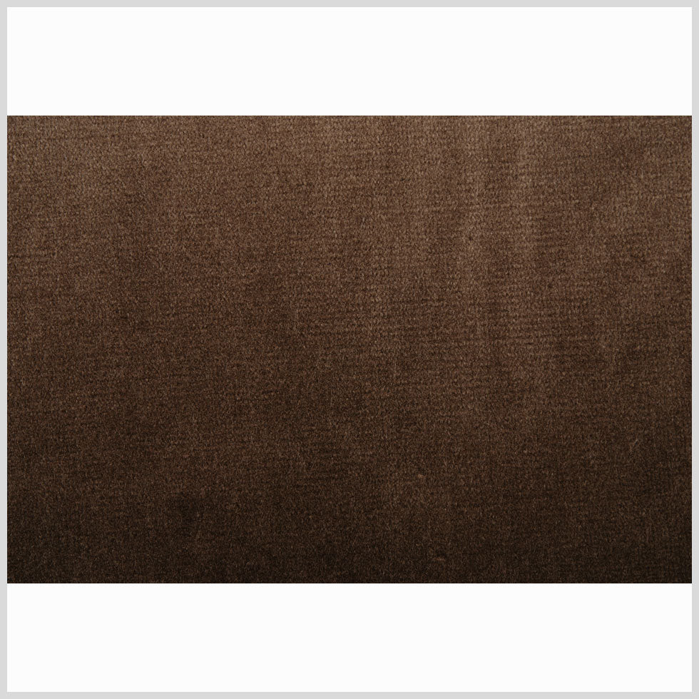 Mocha Solid Velvet - Full
