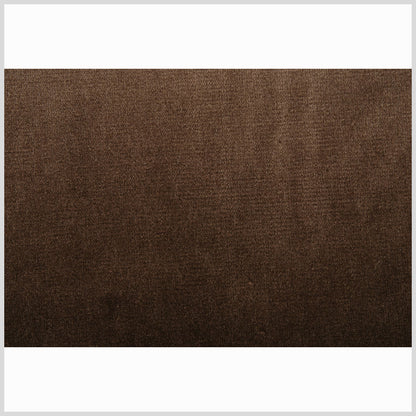 Mocha Solid Velvet - Full