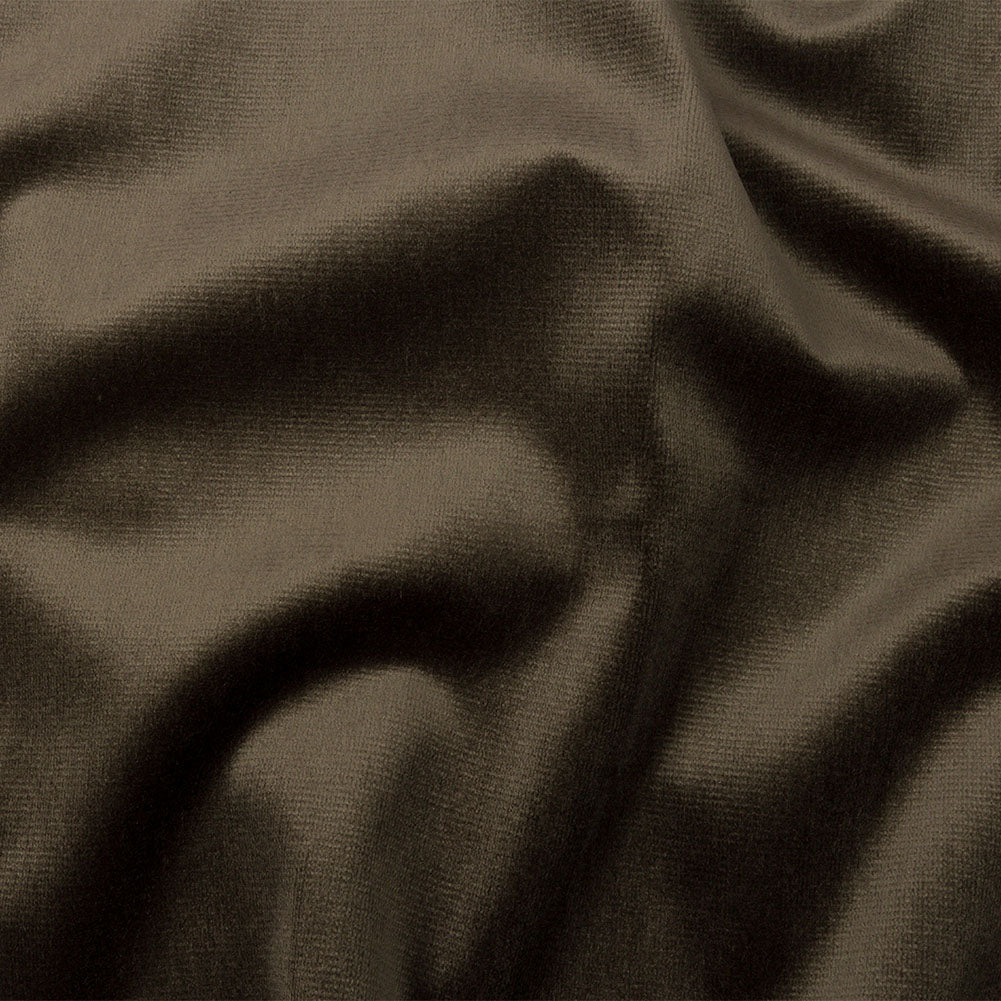 Gunmetal Solid Upholstery Velvet