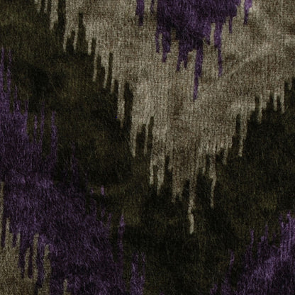 Purple Ikat Velvet Detail