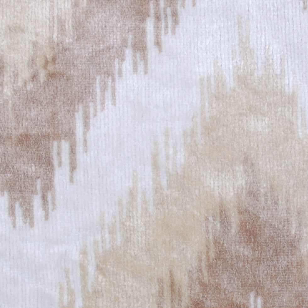 Beige Ikat Velvet Detail