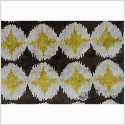 Green Ikat Velvet - Full