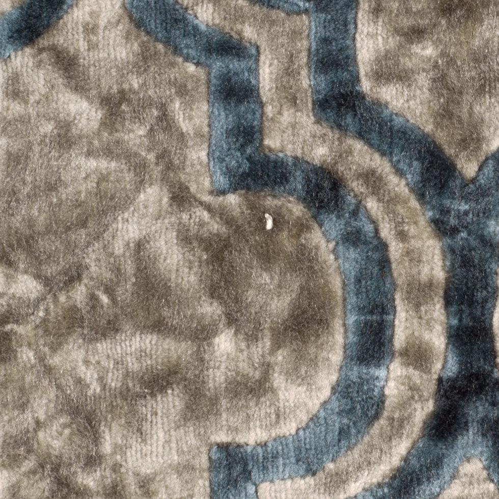 Gray Moroccan Velvet Detail