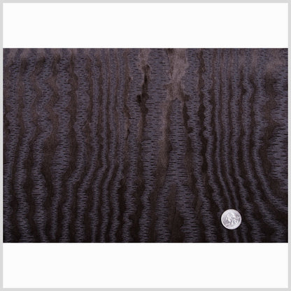 Brown Moire Velvet - Full