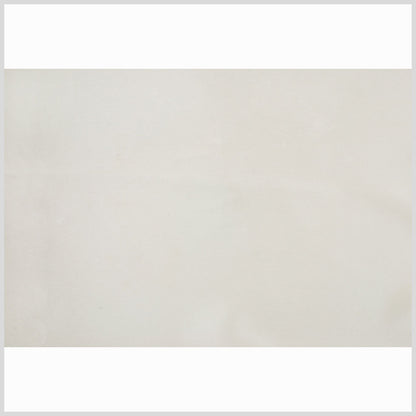Ivory Solid Polyester Twill - Full