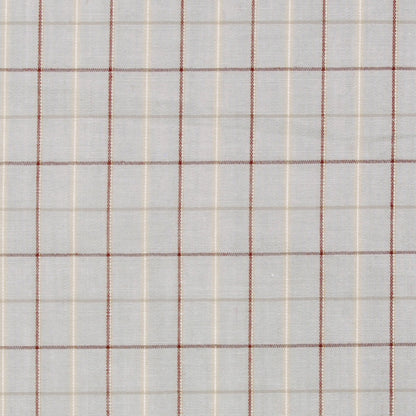 Japanese Gray Checks Cotton Shirting Detail