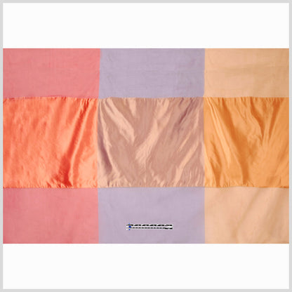 Orange &amp; Red Armani Silk Panel - Full