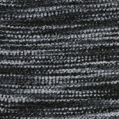 Sumptuous Black/Gray Italian Wool