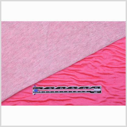 Italian Rose Pink Double-Faced Contemporary Jersey Full