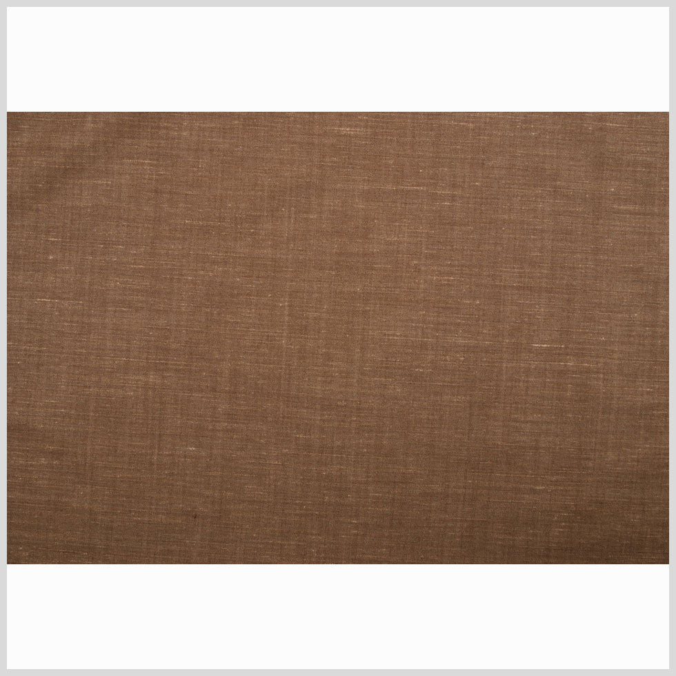 Italian Caramel Solid Wool-Blend Suiting - Full