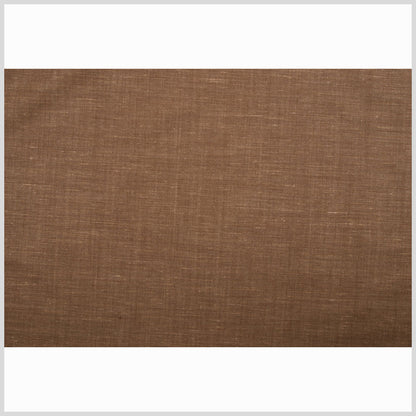 Italian Caramel Solid Wool-Blend Suiting - Full