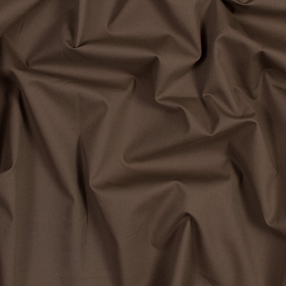 Italian Fawn Stretch Cotton Shirting