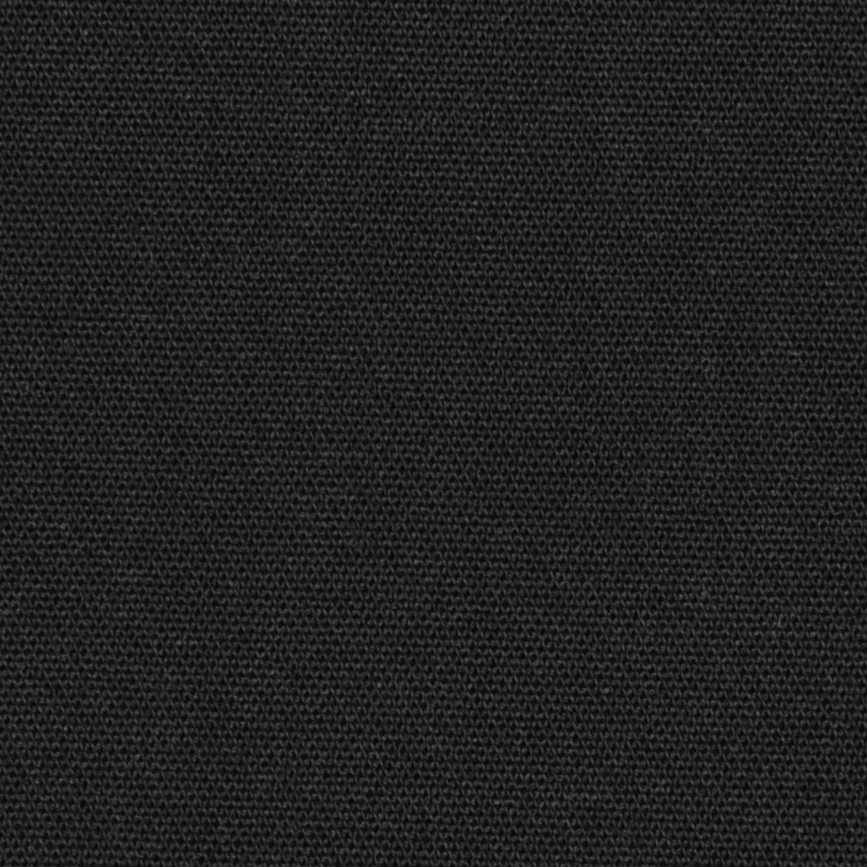 Japanese Black Solid Cotton Blend - Detail