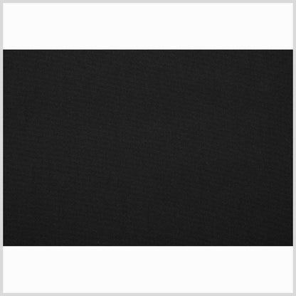 Japanese Black Solid Cotton Blend - Full