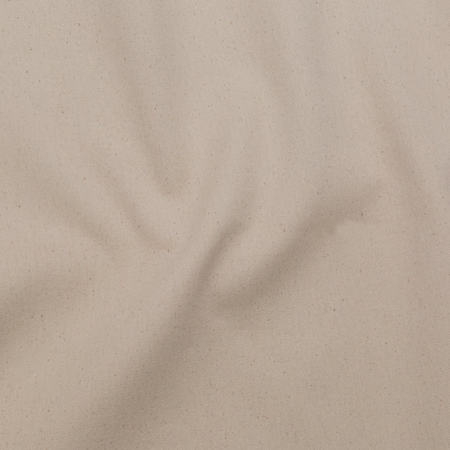 Bonded Speckled Fog Cotton Twill and Caviar Wool Fleece