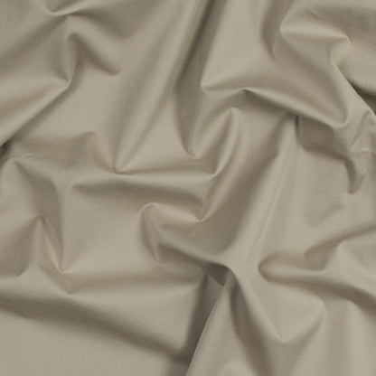 Italian Tan Stretch Cotton Twill Shirting